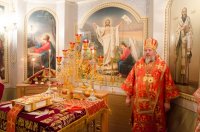 Божественная литургия в день памяти апостола и евангелиста Марка