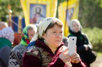 Крестный ход и Божественная литургия под открытым небом на территории бывшего Макарьевского монастыря