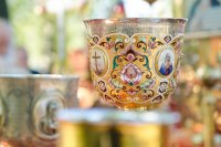 Крестный ход и Божественная литургия под открытым небом на территории бывшего Макарьевского монастыря