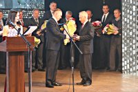 Чествование победителей соревнований на лучший трудовой коллектив среди предприятий Советского района г. Гомеля