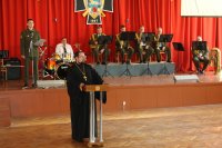 Торжественный митинг, посвященный увольнению в запас, в Гомельской пограничной группе Торжественный митинг, посвященный увольнению в запас, в Гомельской пограничной группе