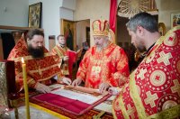 Божественная литургия в праздник иконы Божией Матери "Неупиваемая чаша"