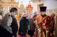 Божественная литургия в праздник иконы Божией Матери "Неупиваемая чаша"