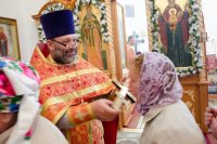 Божественная литургия в праздник иконы Божией Матери "Неупиваемая чаша"