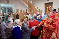 Божественная литургия в праздник иконы Божией Матери "Неупиваемая чаша"