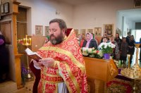 Божественная литургия в праздник иконы Божией Матери "Неупиваемая чаша"