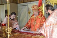 Божественная литургия в день памяти апостола Симеона Зилота