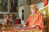 Божественная литургия в день памяти апостола Симеона Зилота