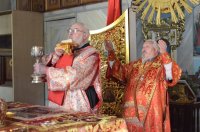 Божественная литургия в день памяти апостола Симеона Зилота