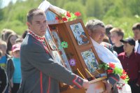 БУДА-КОШЕЛЕВО. В д. Потаповка был совершен Крестный ход с иконой свт. Николая Чудотворца