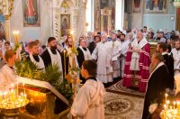 Всенощное бдение в канун праздника Вознесения Господня