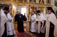 Всенощное бдение в канун праздника Вознесения Господня