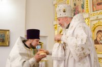 Божественная литургия в праздник Вознесения Господня