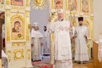 Божественная литургия в праздник Вознесения Господня