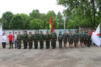 Открытие ритуальной площадки Гомельской пограничной группы