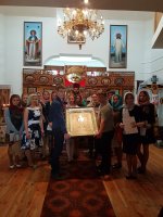 ДАНИЛОВИЧИ. Молебен для выпускников в агрогородке Даниловичи Ветковского района