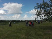 Уборка бывшего захоронения святого заступника земли Гомельской — праведного Иоанна Кормянского в деревне Огородня.