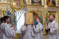 Всенощное бдение в канун Недели 7-й по Пасхе, святых отцев I Вселенского Собора