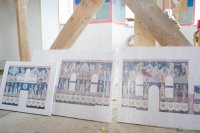 Рабочие поездки в строящиеся храмы св. мч. Иоанна Воина г. Жлобина и иконы Божией Матери "Казанская" г. Лучина Рабочие поездки в строящиеся храмы св. мч. Иоанна Воина г. Жлобина и иконы Божией Матери "Казанская" г. Лучина