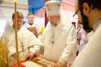 Божественная литургия в Неделю 7-ю по Пасхе, святых отцев I Вселенского Собора