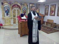 СВЕТЛОГОРСК. Встреча настоятеля храма св. Кирилла Туровского  с казаками Светлогорской полусотни