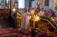 Вечернее богослужение в канун Троицкой родительской субботы