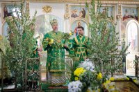 Божественная литургия в День Святой Живоначальной Троицы