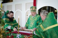 Божественная литургия в День Святой Живоначальной Троицы