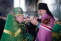 Божественная литургия в День Святой Живоначальной Троицы