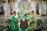 Божественная литургия в День Святой Живоначальной Троицы