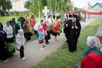 Божественная литургия в День Святой Живоначальной Троицы