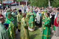 Божественная литургия в День Святой Живоначальной Троицы