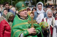 Божественная литургия в День Святой Живоначальной Троицы