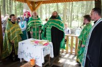 Праздничные мероприятия на Свято-Троицком источнике