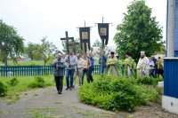 Божественная литургия в Свято-Духовом храме аг. Дворец