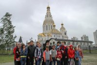 СВЕТЛОГОРСК. Паломническая поездка в Минск для учащихся ГУО "Боровиковская средняя школа"