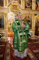 Божественная литургия в день третьего обретения главы Иоанна Предтечи Божественная литургия в день третьего обретения главы Иоанна Предтечи