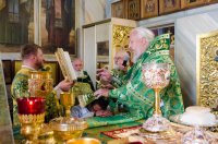 Божественная литургия в день третьего обретения главы Иоанна Предтечи Божественная литургия в день третьего обретения главы Иоанна Предтечи