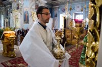 Божественная литургия в день третьего обретения главы Иоанна Предтечи Божественная литургия в день третьего обретения главы Иоанна Предтечи