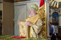 Божественная литургия в праздник иконы Божией Матери "Споручница грешных"