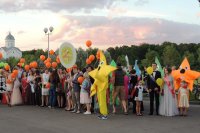 Торжественное шествие выпускников