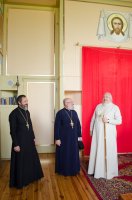 Рабочие визиты в храмы г. Речица