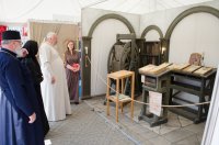 Рабочие визиты в храмы г. Речица