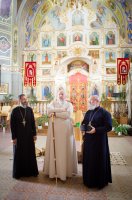 Рабочие визиты в храмы г. Речица