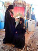 КОРМА. архимандрит Амвросий (Шевцов) совершил монашеский постриг инокини Нонны (Стукач).