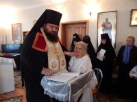 КОРМА. архимандрит Амвросий (Шевцов) совершил монашеский постриг инокини Нонны (Стукач).
