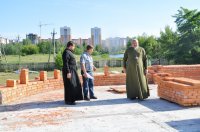 Рабочая поездка в храм Преображения Господня г. Гомеля