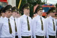 Преосвященнейший Стефан посетил торжественный выпуск офицеров-спасателей Преосвященнейший Стефан посетил торжественный выпуск офицеров-спасателей