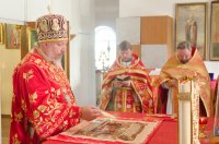 Божественная литургия в день явления чудотворного образа св. вмч. Параскевы Божественная литургия в день явления чудотворного образа св. вмч. Параскевы