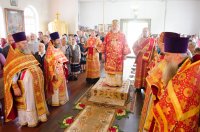 Божественная литургия в день явления чудотворного образа св. вмч. Параскевы Божественная литургия в день явления чудотворного образа св. вмч. Параскевы